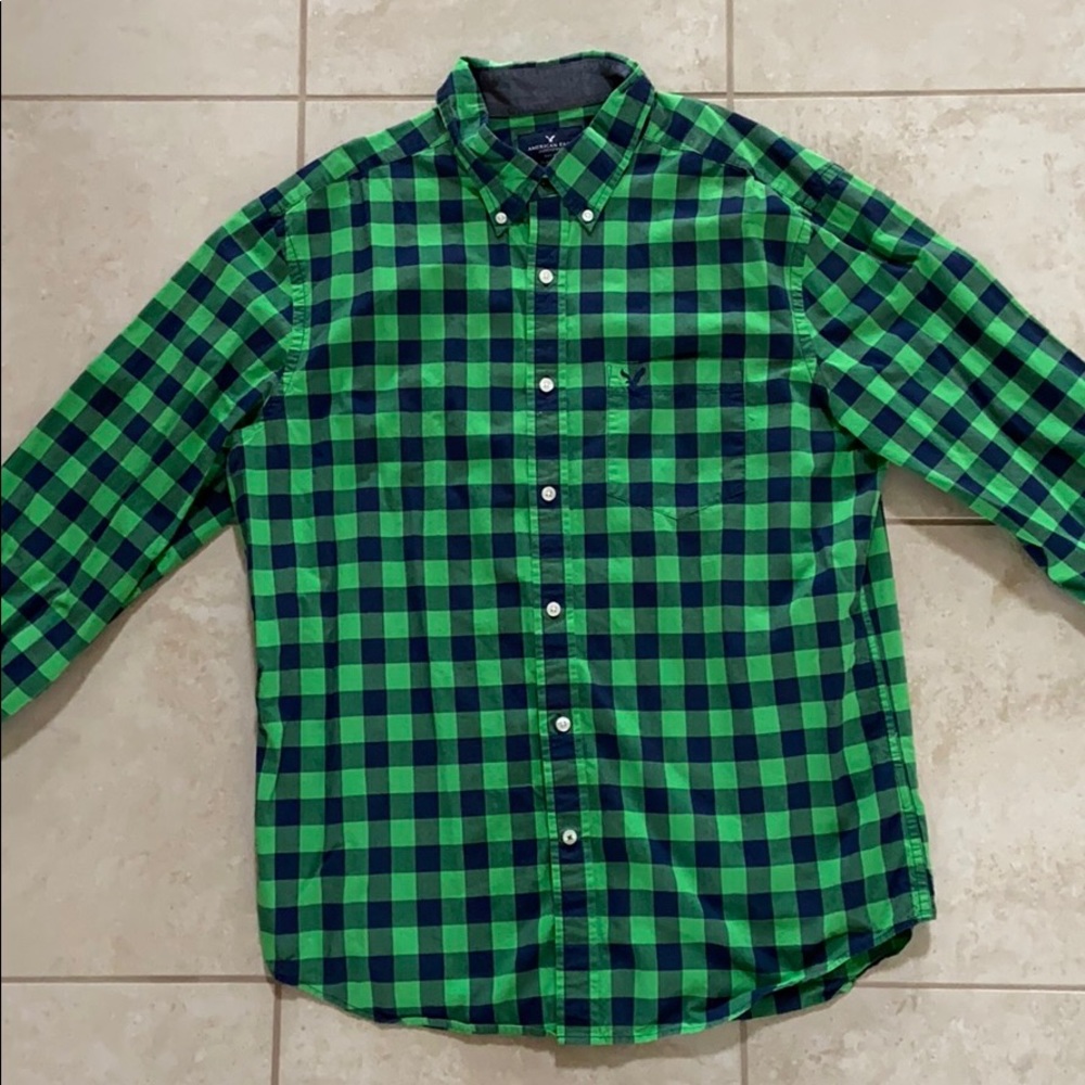 American Eagle button down